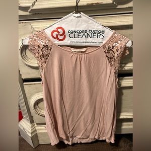 H&M pink blouse